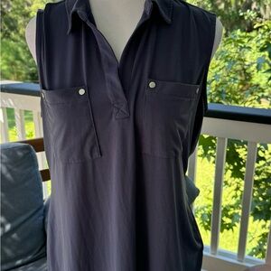 Jones of New York purple sleeveless top